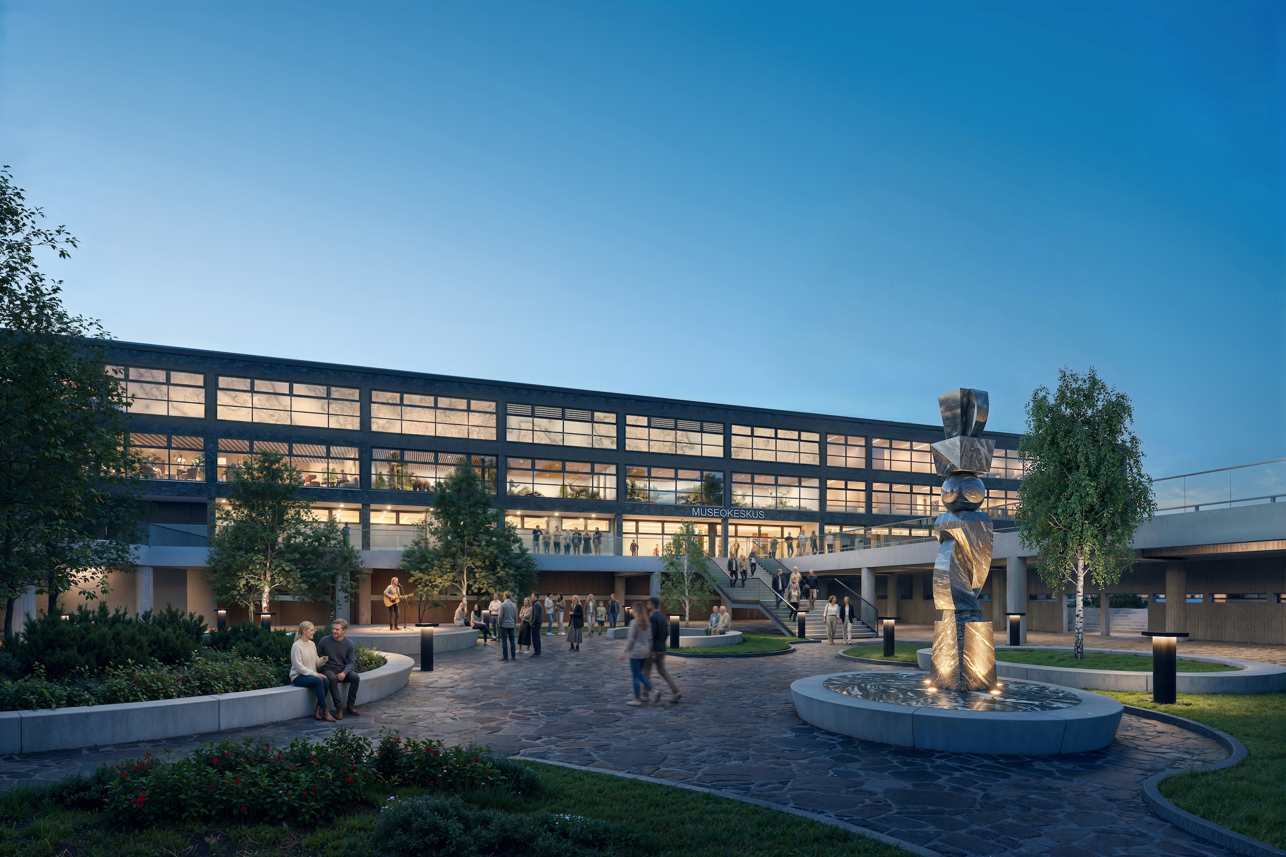 Erämuseo ARRAK arkkitehdit © kuva Voima Graphics