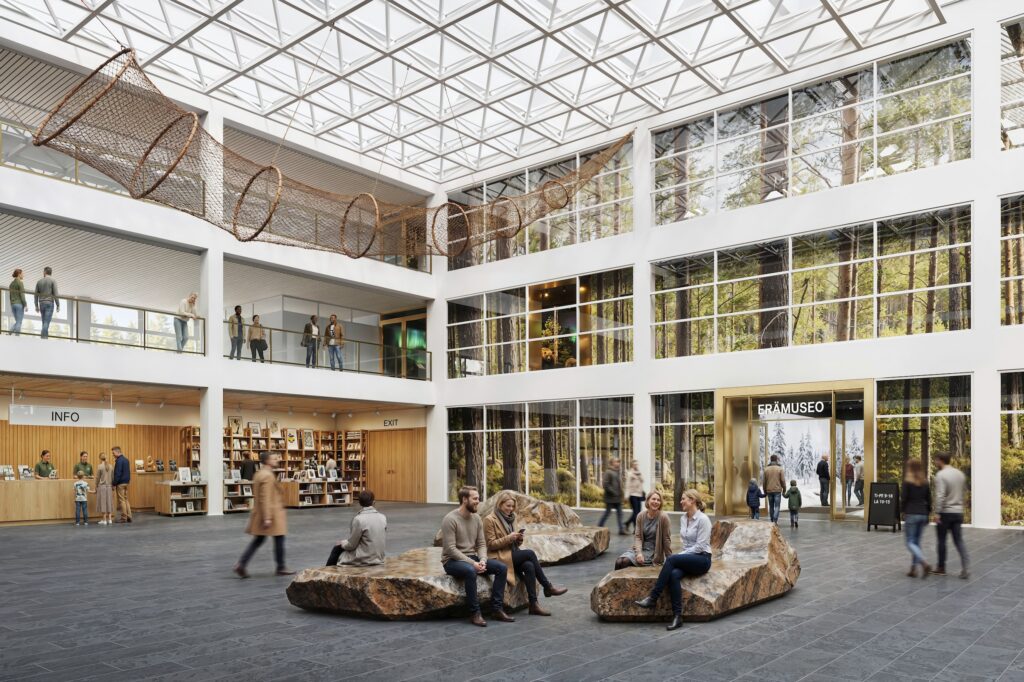 Erämuseo ARRAK arkkitehdit © kuva Voima Graphics