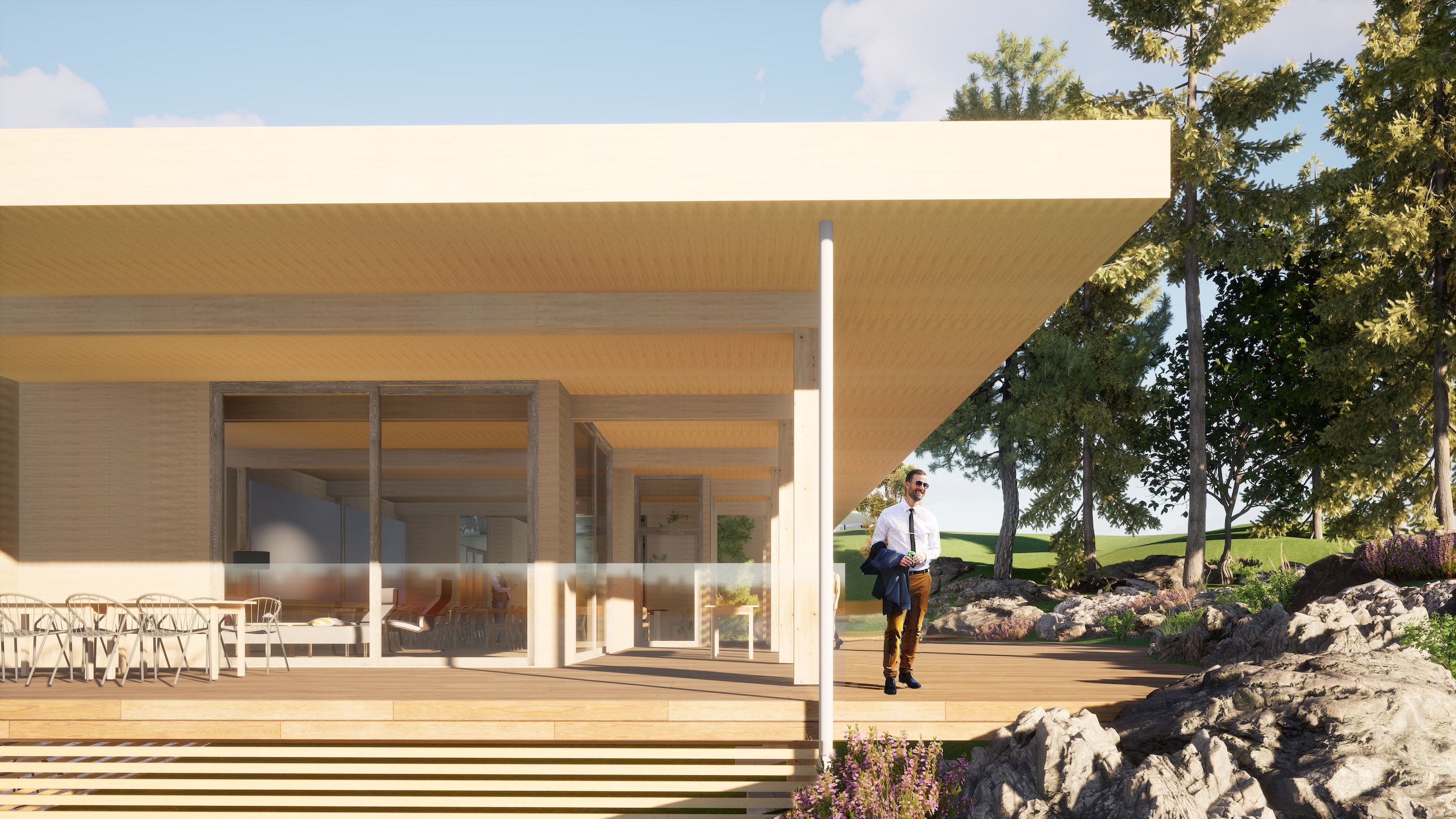 Stora Enso Kokousrakennus ARRAK arkkitehdit ©